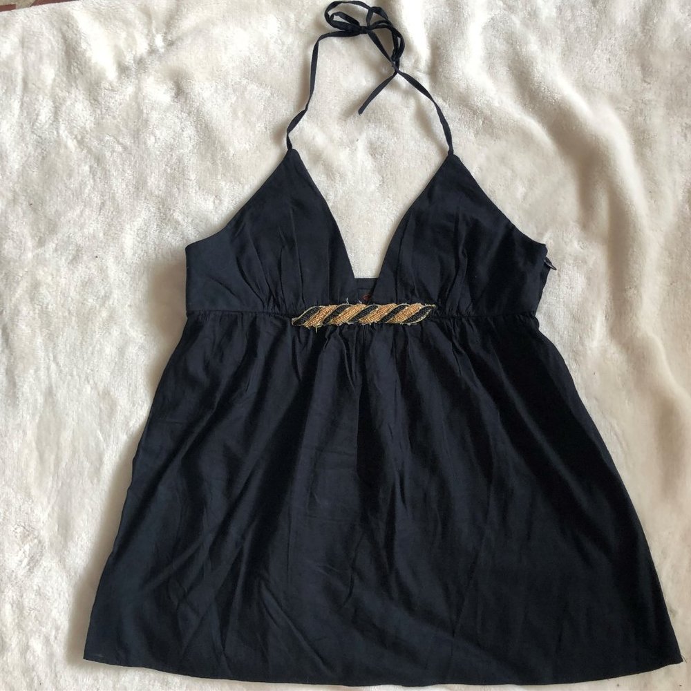 Prasha Women's Medium Beaded Halter Top